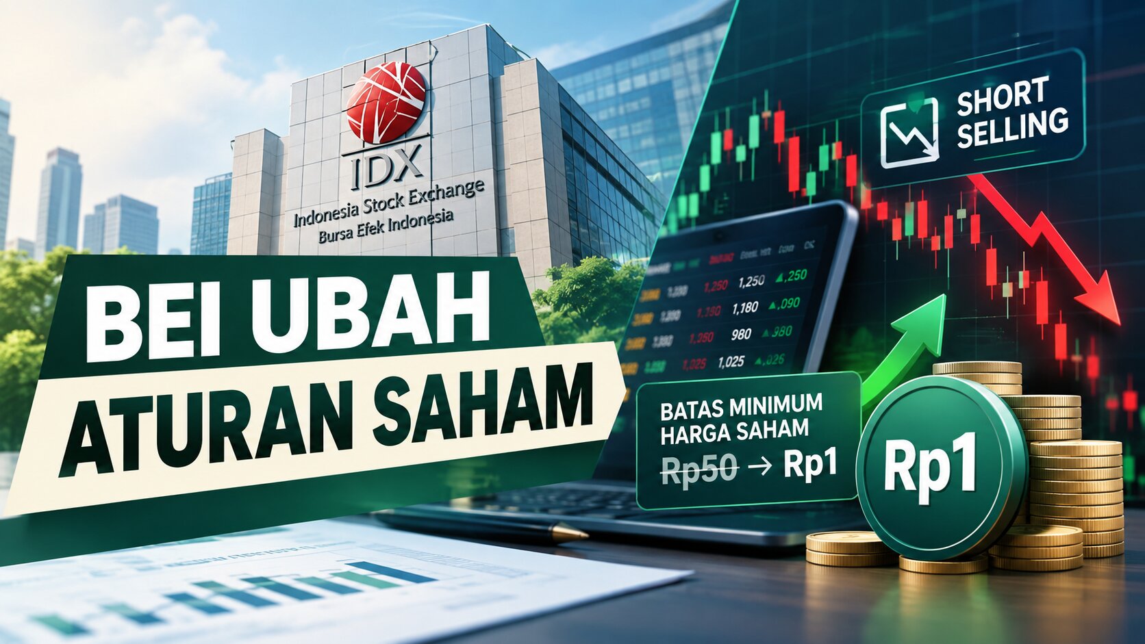 BEI Mulai Terapkan Short Selling, Batas Harga Saham Rp50 Segera Dihapus: Apa Dampaknya bagi Investor?